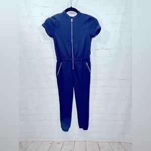 BAKER by TED BAKER Quilted zip-front jumpsuit - girls size 8